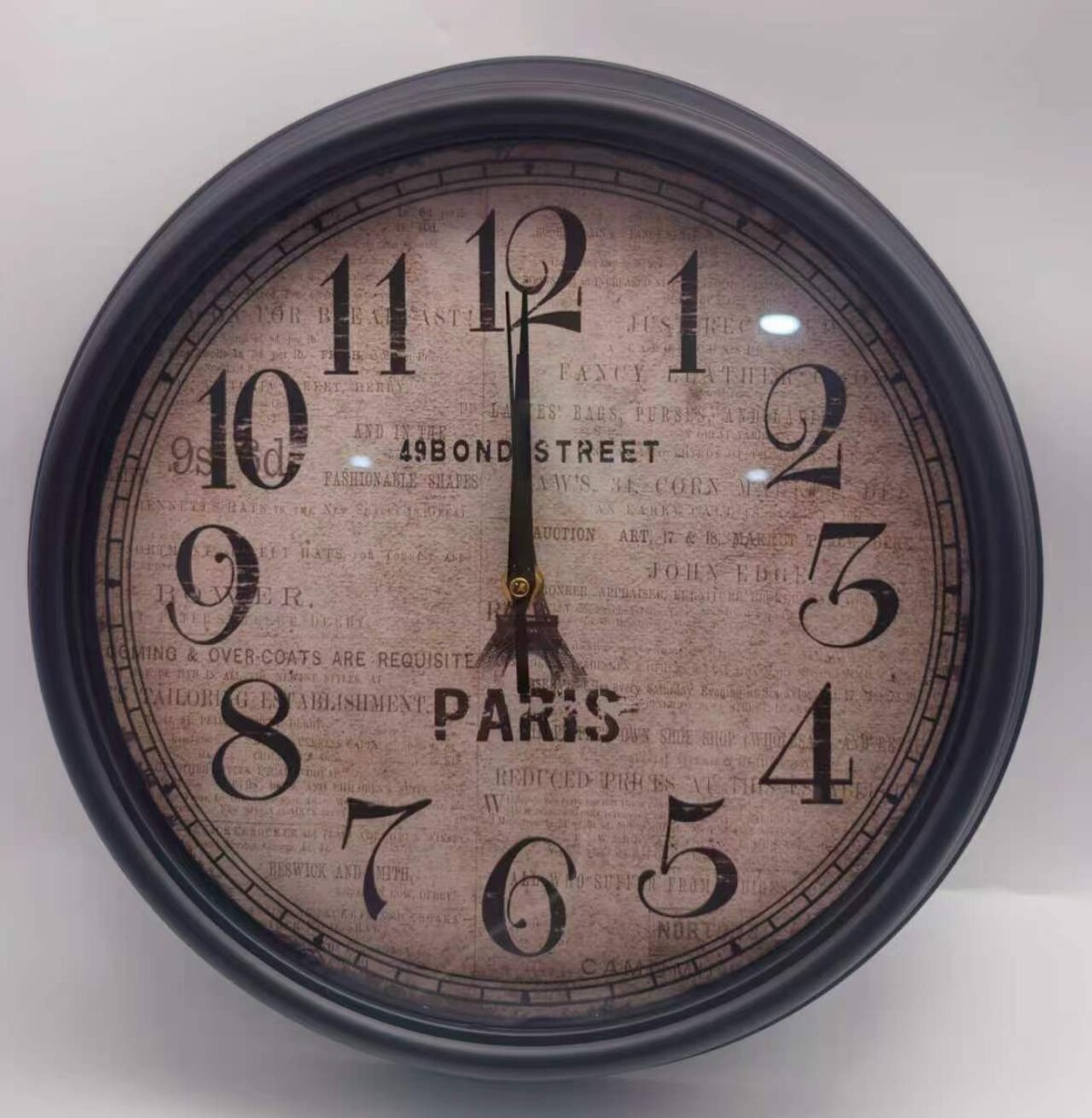 Reloj Redondo D/Pared 33,5Cm. - N/a 
