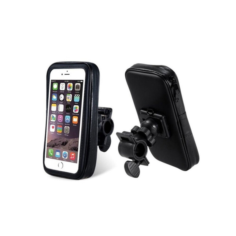 Soporte de celular universal para moto y bici con funda impermable Soporte de celular universal para moto y bici con funda impermable