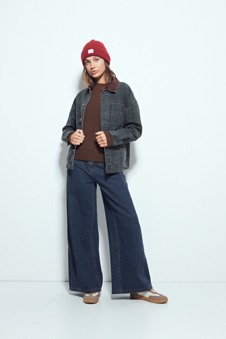 SWEATER CREW Chocolate