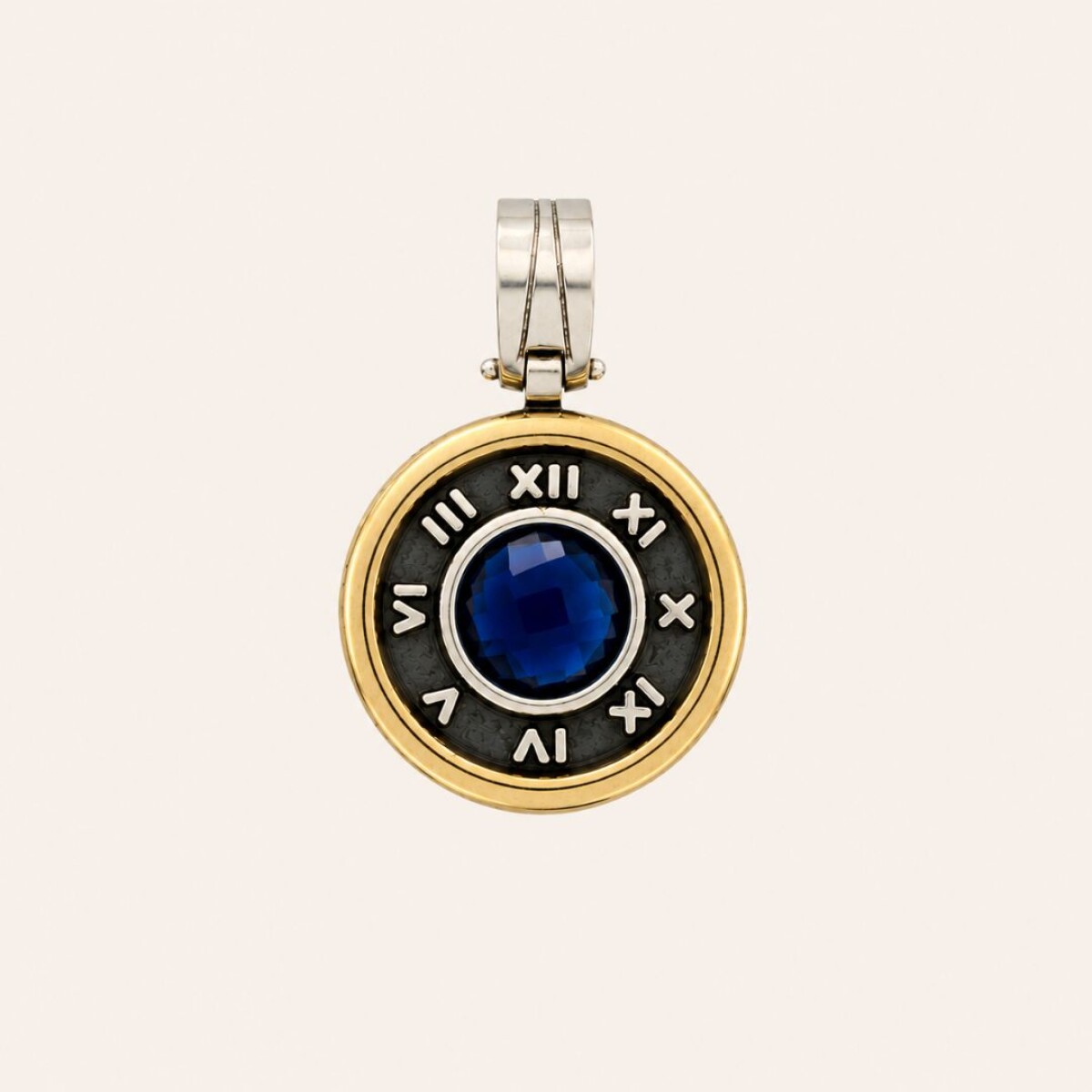Medalla Tiffany Blue - Plata y Oro 