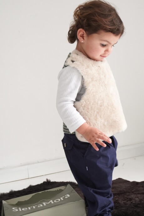 Warm Vest Gurí Crudo