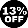 13% OFF