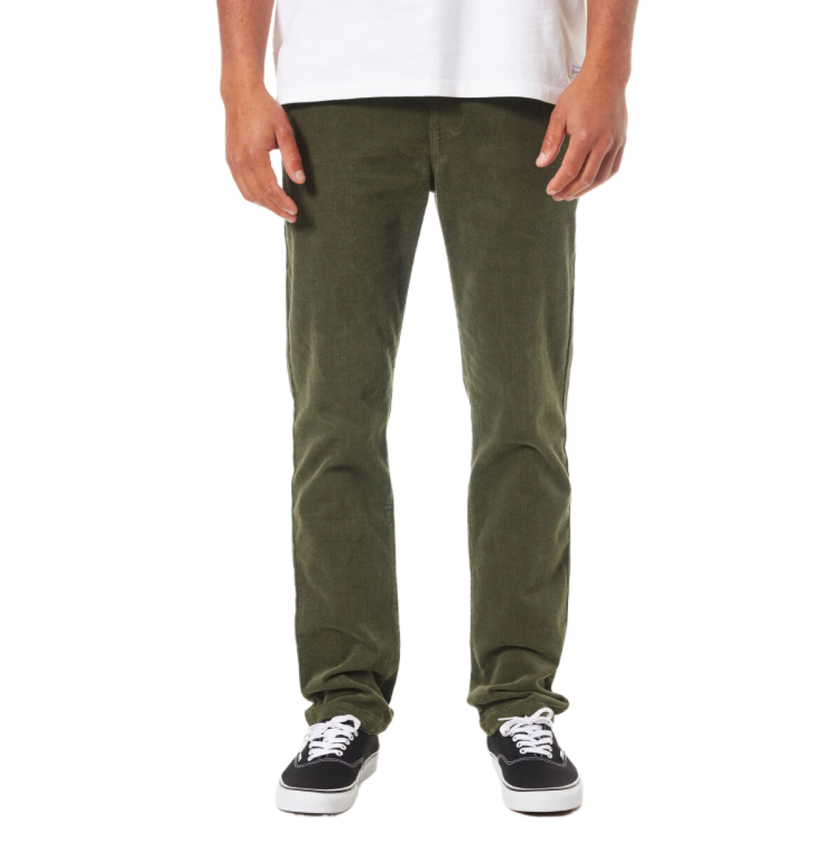 Pantalon Katin Pipeline Corduroy Pant - Verde 