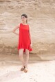 Vestido Folk Rojo