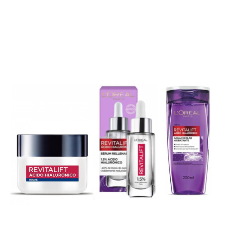 PACK LOREAL - HIALURONICO SERUM +AGUA M X 2 UN PACK LOREAL - HIALURONICO SERUM +AGUA M X 2 UN