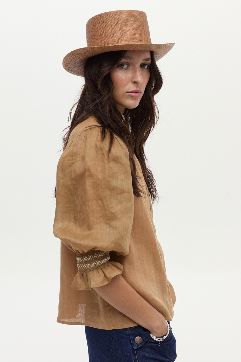 Blusa Jane Camel