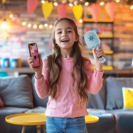 Microfono Inalambrico Recargable Con Luz Lexibook Frozen