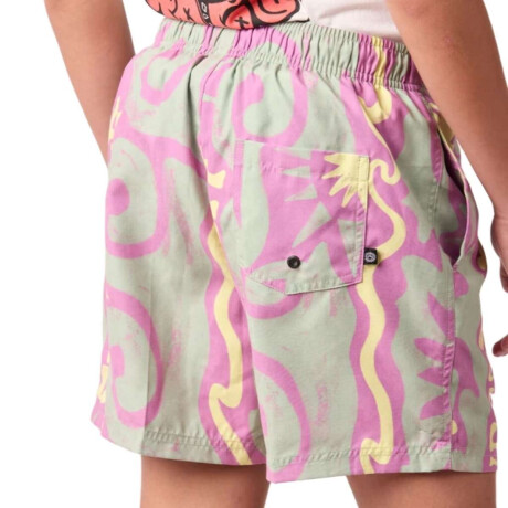 Voley Rusty Meleys Teen Diseño Multicolor