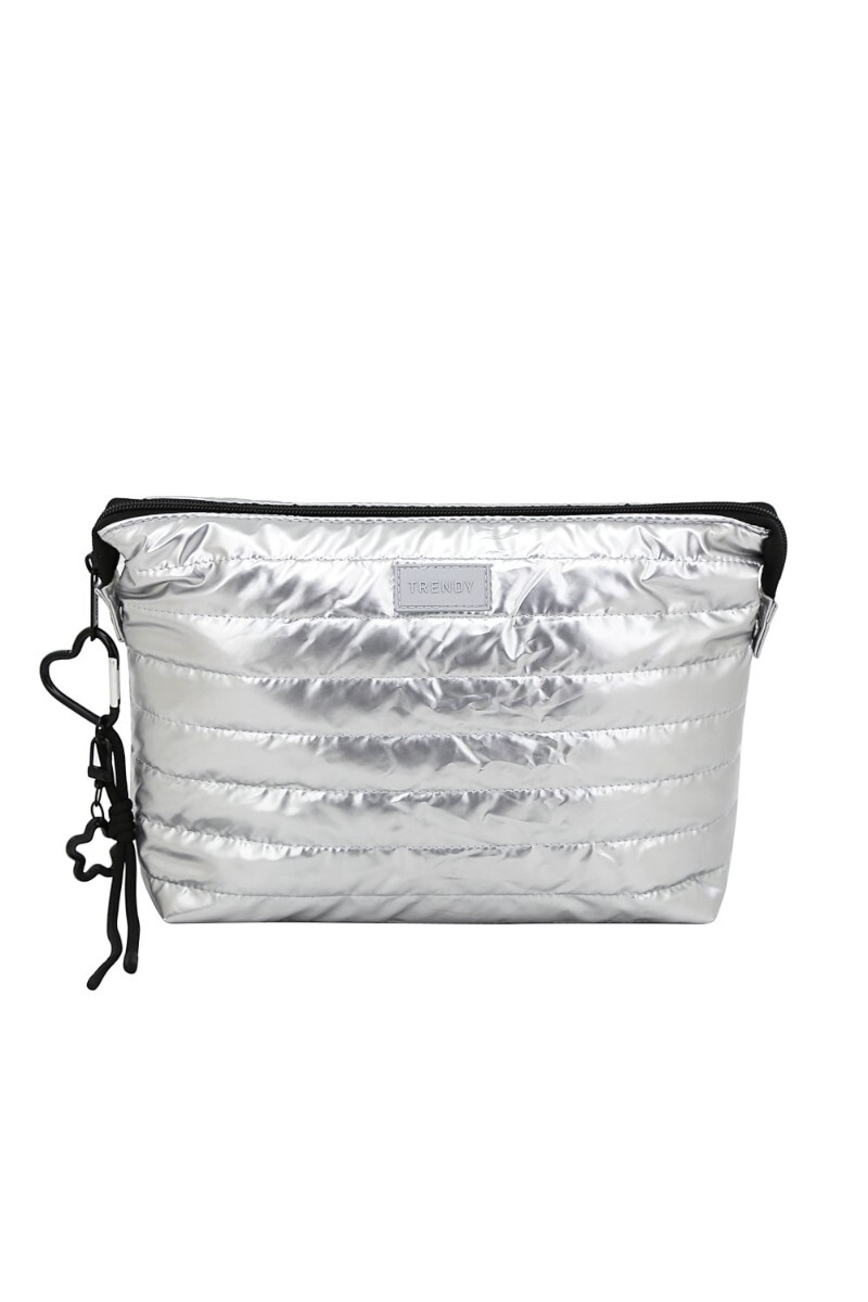 Necessaire Trendy Plateado