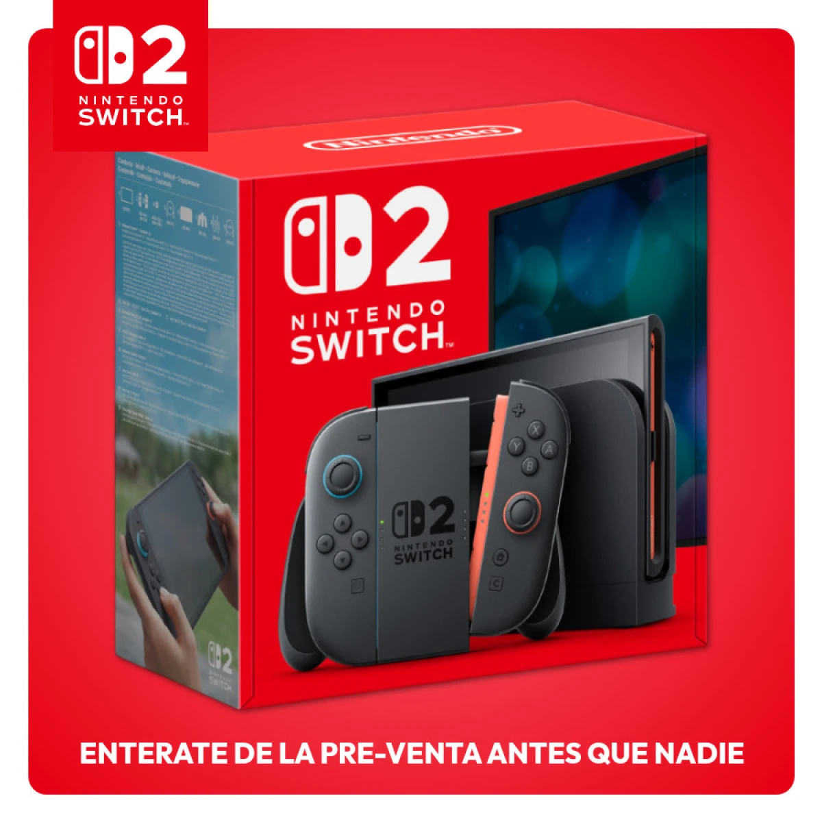PRE-VENTA Nintendo Switch 2 