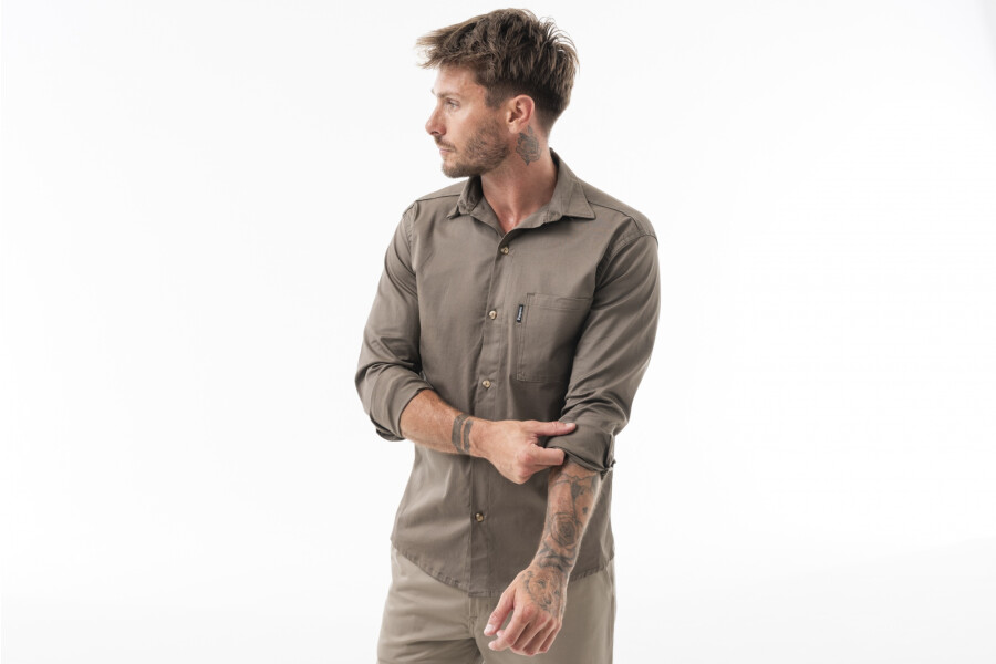CAMISA TRABAJO FLEX Verde