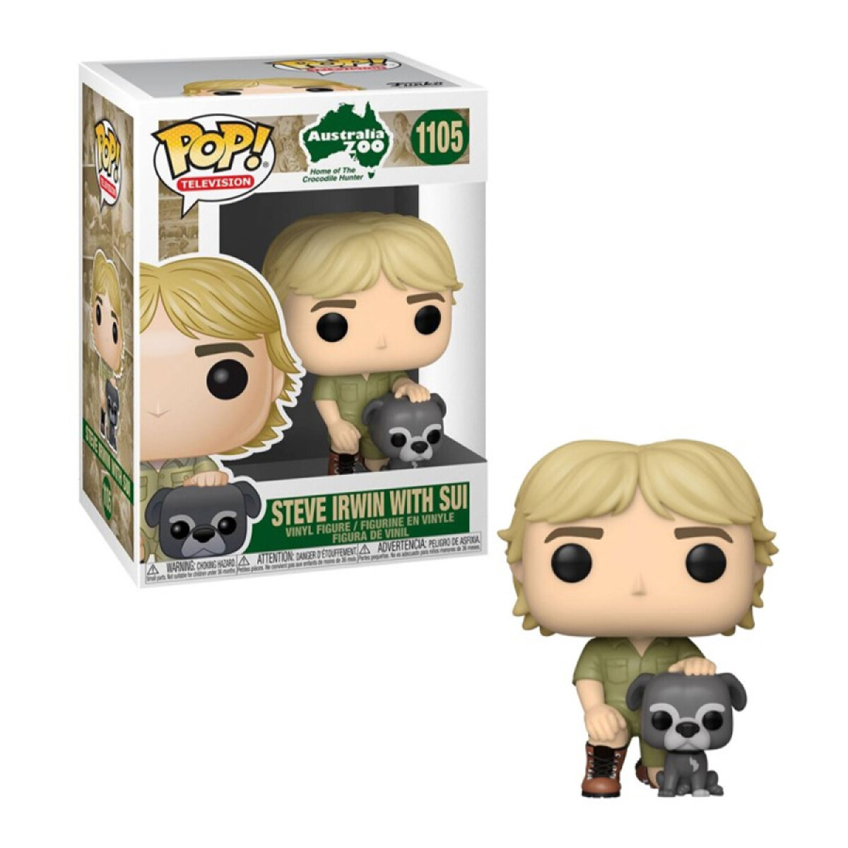 Steve Irwin With Sui • Australia Zoo -1105 