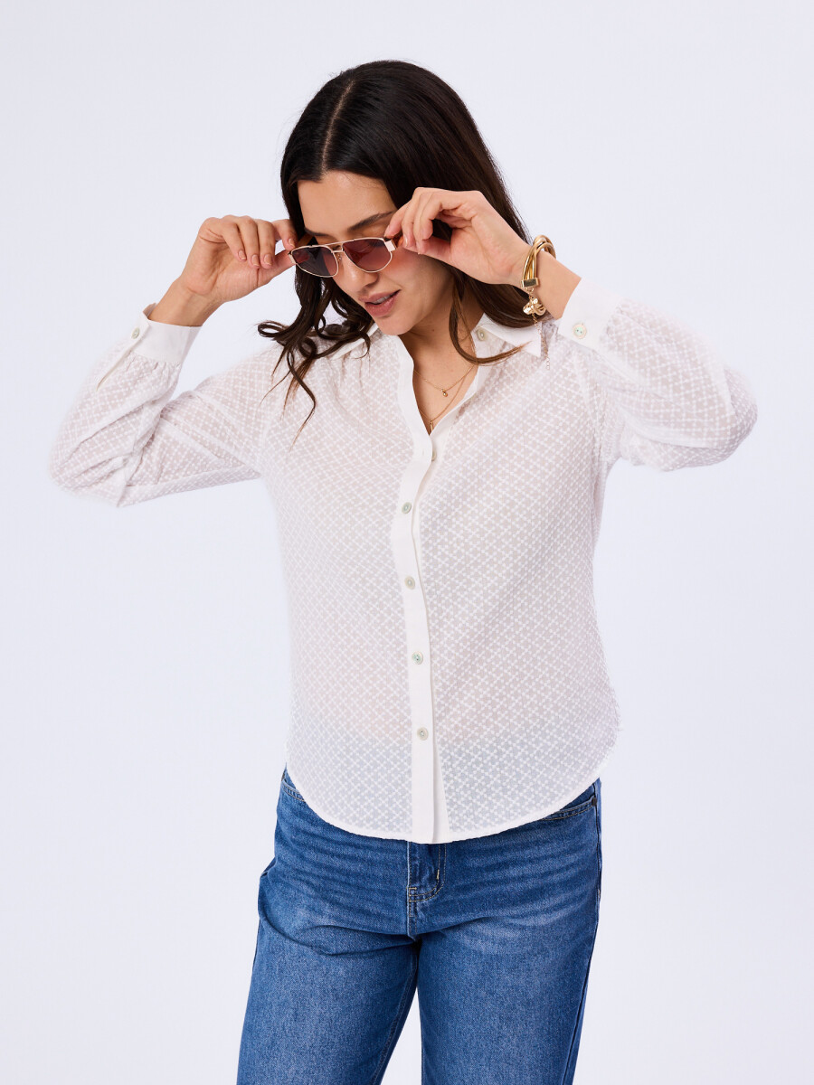 Camisa full bordado Hira 