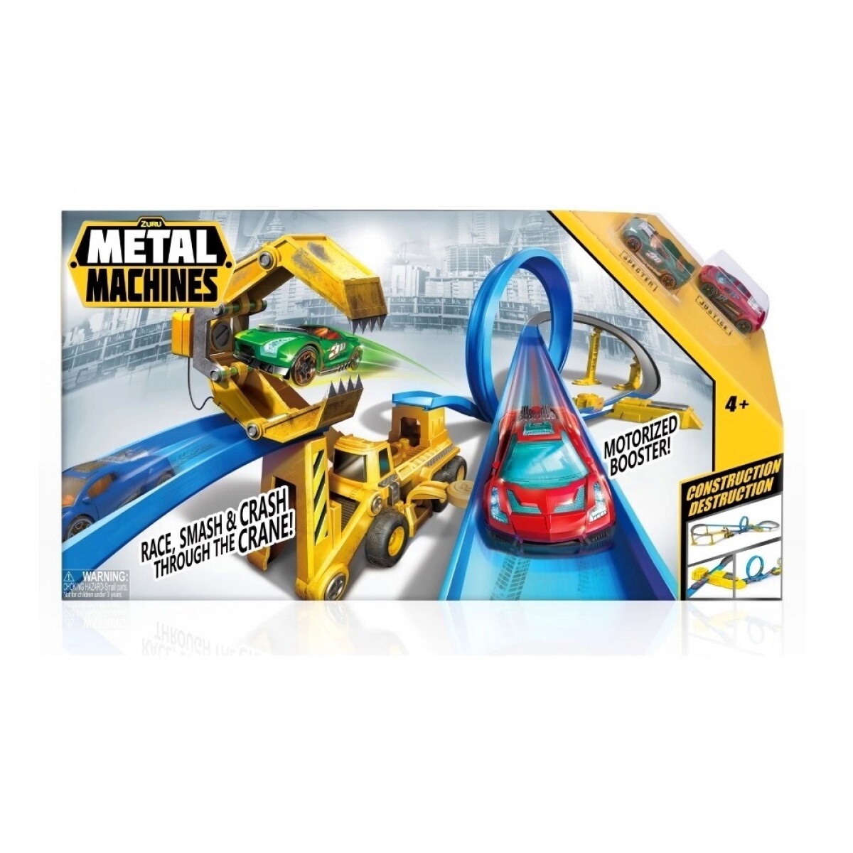 Pista De Construcción Destrucción Zuru Metal Machines 