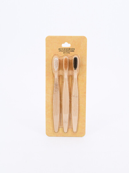 CEPILLO BAMBOO MARRON
