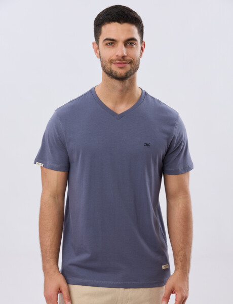 REMERA BÁSICA DE ALGODÓN Indigo