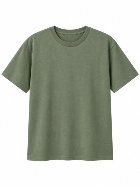 REMERA NAUPLIA VERDE MILI