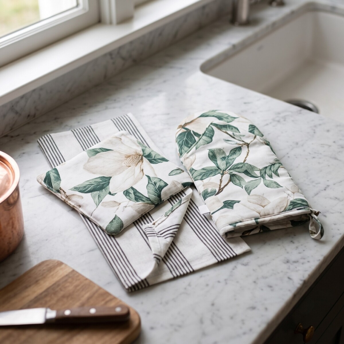 Kit Cocina Manopla - Pilar - Magnolia 