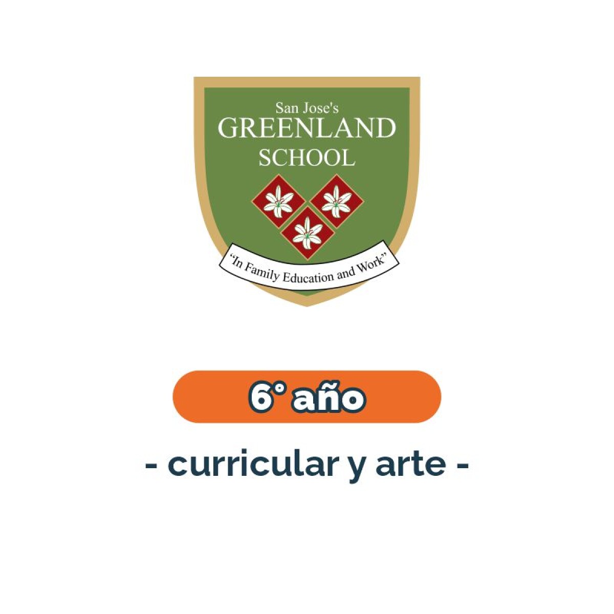 Lista de materiales - Primaria 6° año curricular y arte - Greenland 