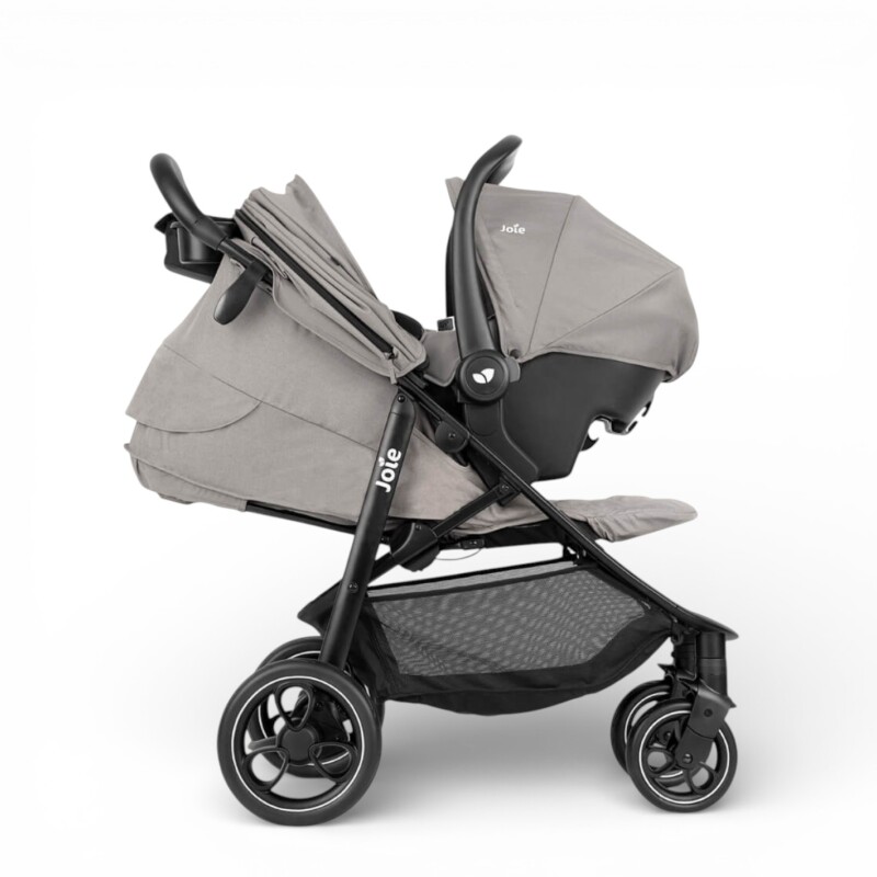 Travel System Joie Litetrax + Silla de Auto i-Snug2 + Protector de Lluvia Travel System Joie Litetrax + Silla de Auto i-Snug2 + Protector de Lluvia