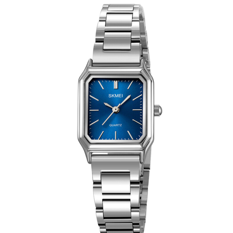 Reloj Skmei 2237SIBU Mujer Analógico Plateado con Esfera Azul Reloj Skmei 2237sibu Mujer Analógico Plateado Con Esfera Azul