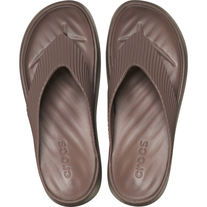Sandalias Crocs Getaway Groove Platform Flip Marrón