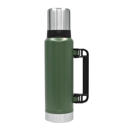Termo Comet 1.2L Acero Inox 12Hs Calor Frío 2 Años Garantía Verde Militar