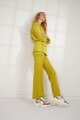 Pantalón oxford verde lima
