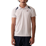 Fila Remera manga corta Polo tennis Line ii Hombre - Blanco/Marino Blanco-Marino