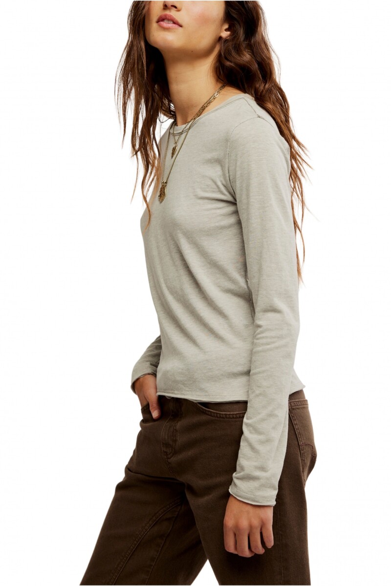 CAMISETA NOVA ML Natural