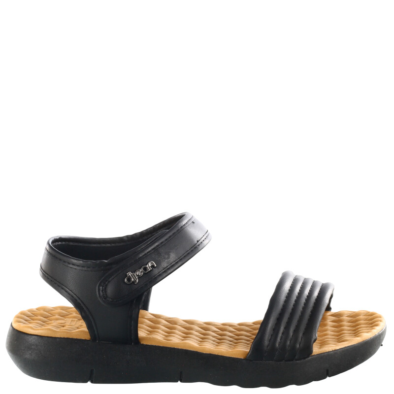 Sandalias de Mujer DIJEAN TORA con velcro Negro