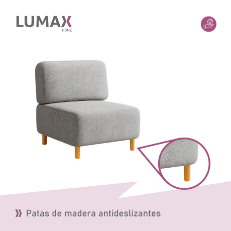 Sillón Modular Lumax de encastre Orebo en caja Gris