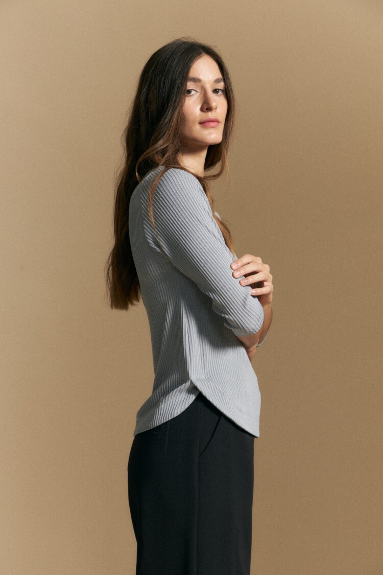 REMERA LILLE Azul Lavado