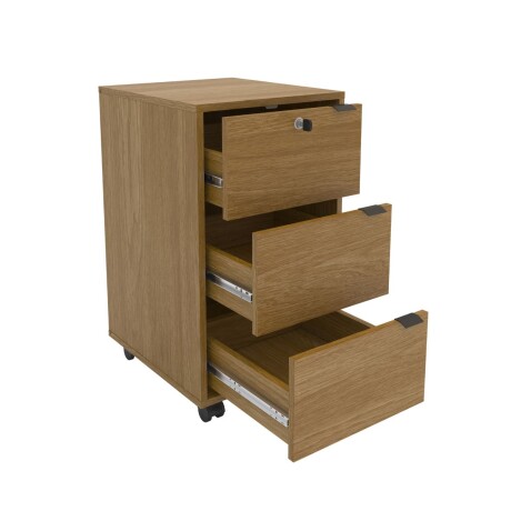 Cajonera Dover - Baja Roble