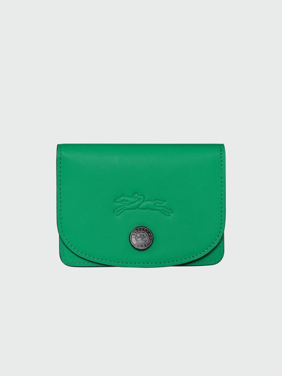 Longchamp- Tarjetero de Cuero, Le Pliage Xtra - 0 