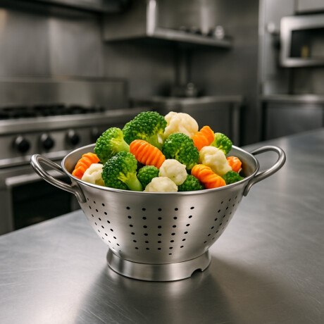 Colador Lebrillo de Acero Inoxidable 18 Litros 40 x 26 cm Lacor Colador Lebrillo de Acero Inoxidable 18 Litros 40 x 26 cm Lacor