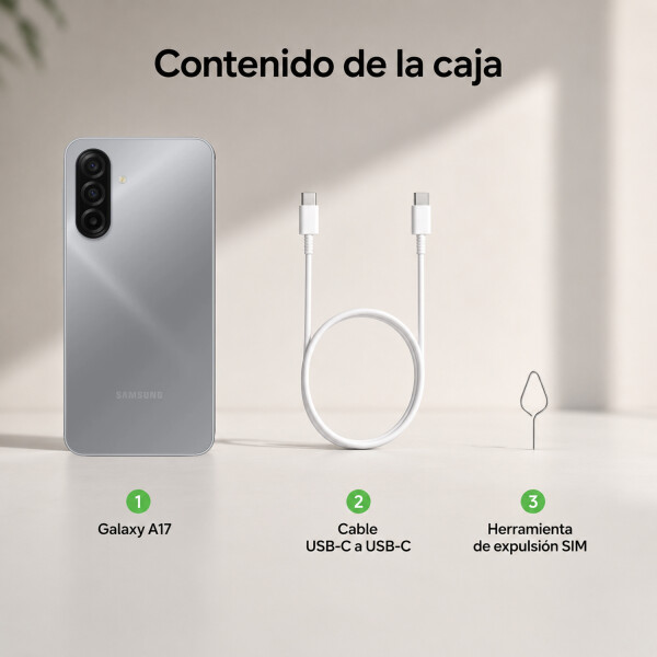 Samsung A17 6/128gb 4g + Regalo GRIS