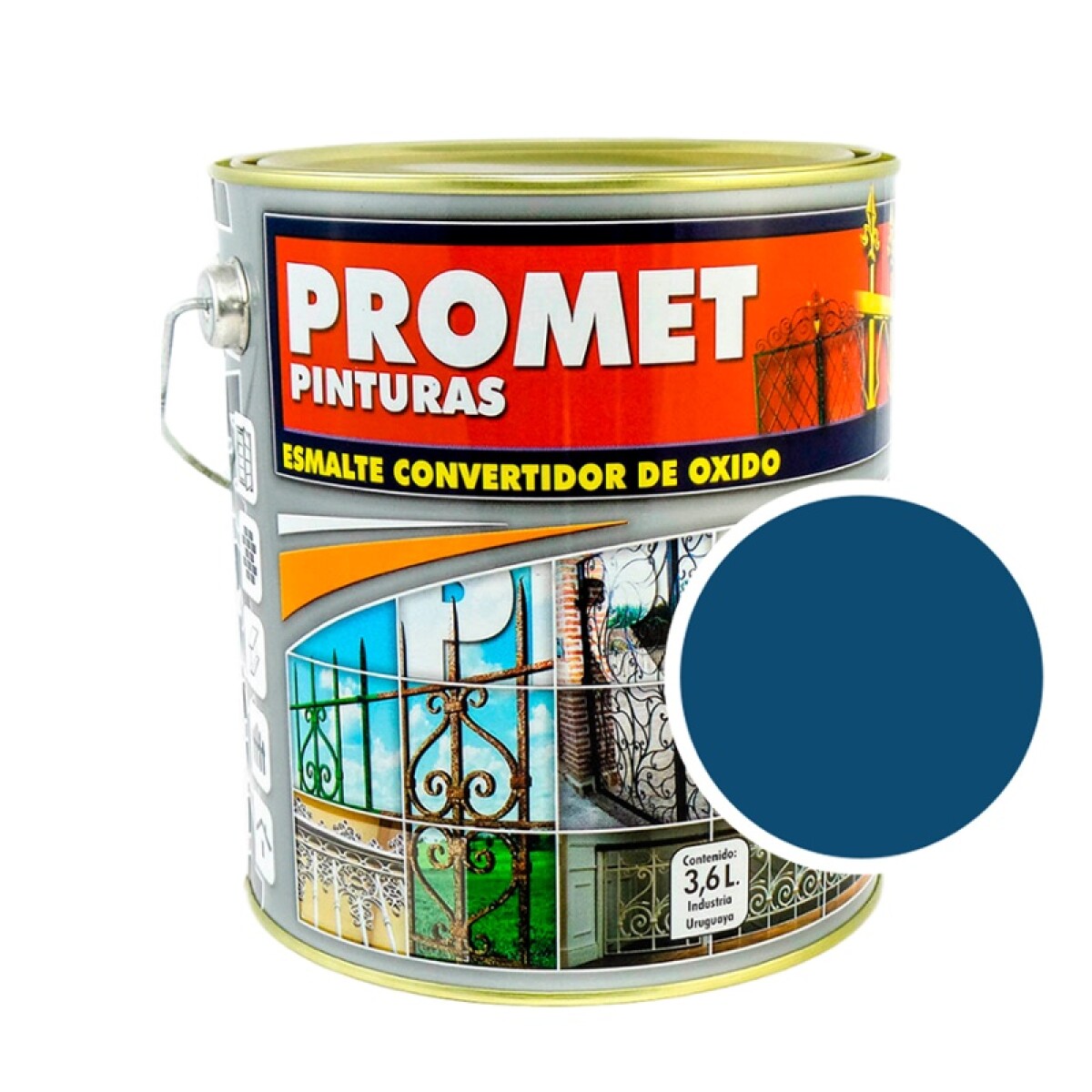 Esmalte Convertidor Azul Claro 3.6 Lt. 