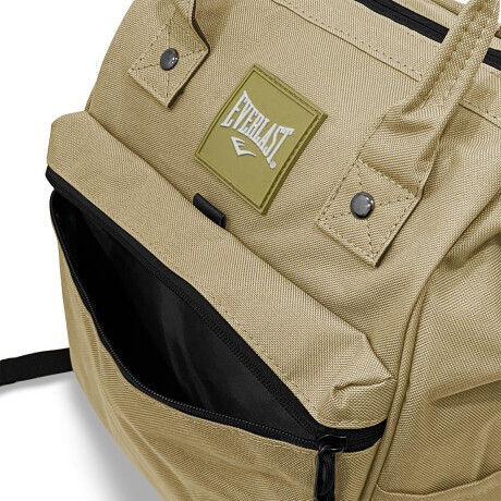 Mochila Cartera Everlast Bolso Dama Urbana Antirrobo Marrón