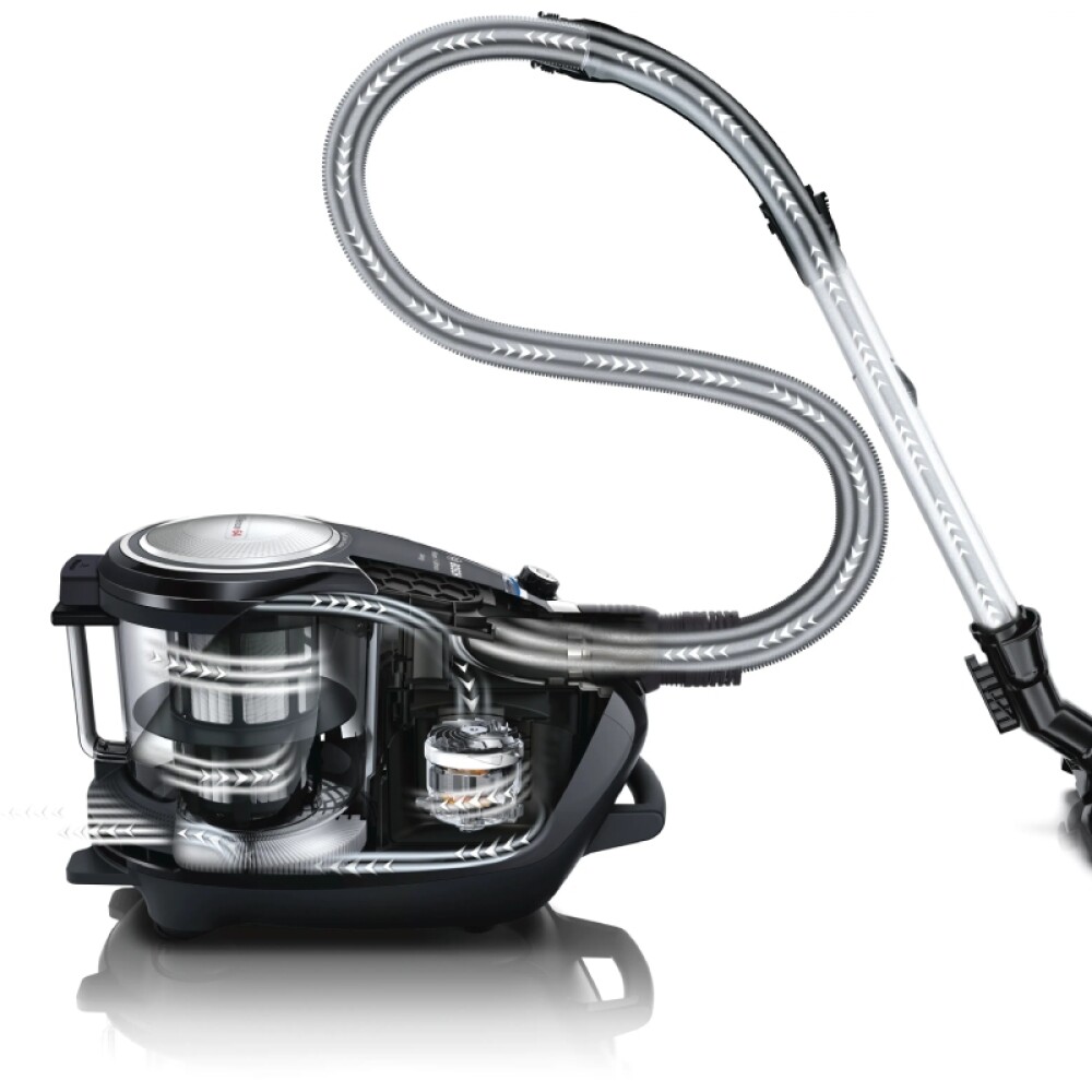 Aspiradora sin bolsa Bosch BGS7RCL rojo