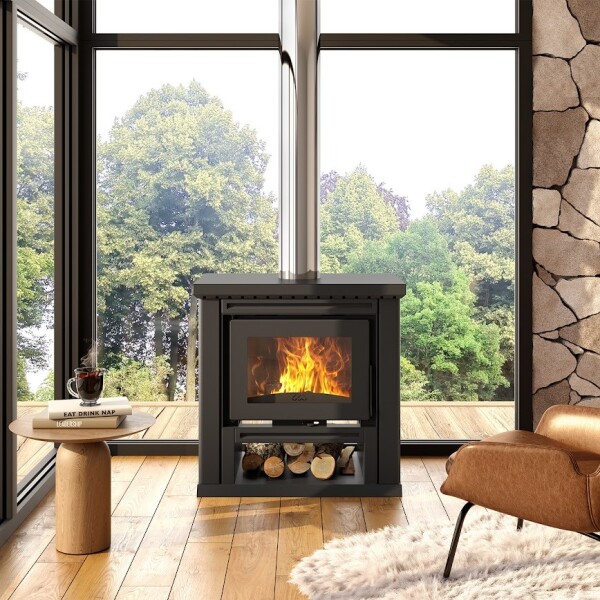 Calefactor a Leña 125 m² Metávila 820EXP | Doble Combustión Calefactor a Leña 125 m² Metávila 820EXP | Doble Combustión