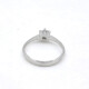 Anillo Solitario En Platino Y Brillante Anillo Solitario En Platino Y Brillante