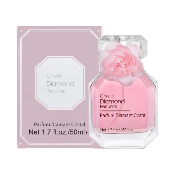 Perfume crystal diamond rosa