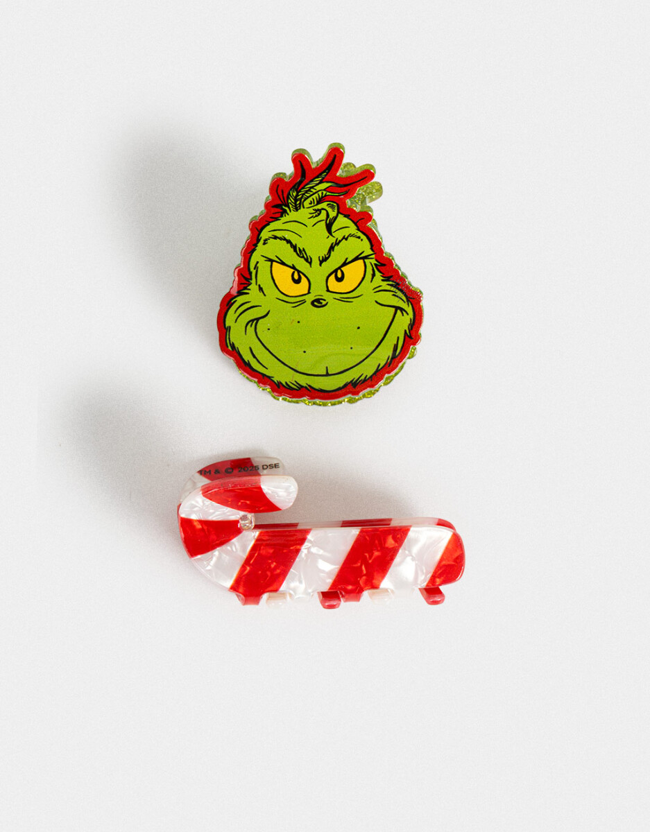 Set De Broches "grinch" 