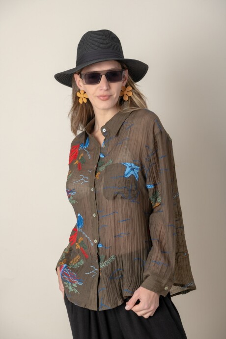 CAMISA MAR Verde