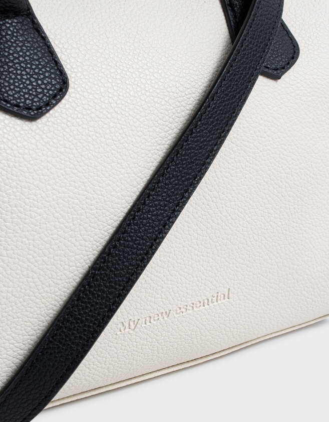 Bandoleras Special Price Cartera Bowling Special Price - Blanco Crudo