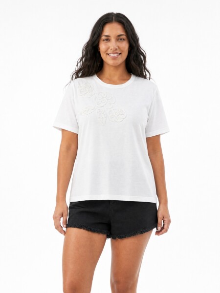 REMERA LUNARA BLANCO.