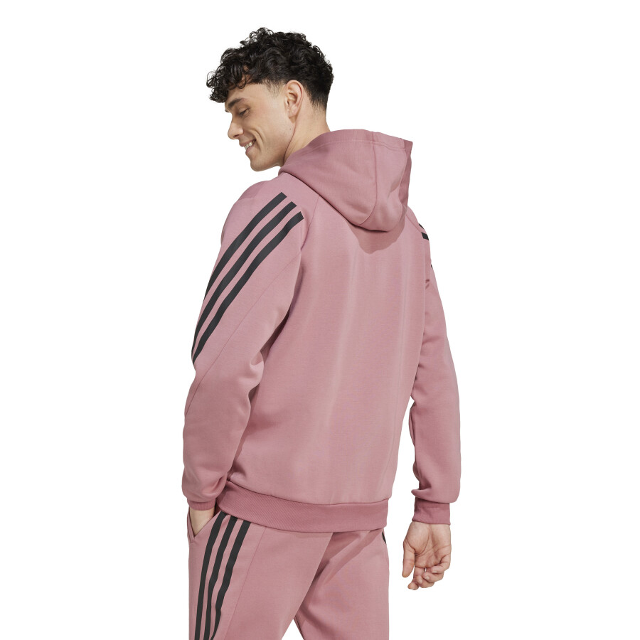 Campera Unisex Adidas Future Icons Rosado-Negro