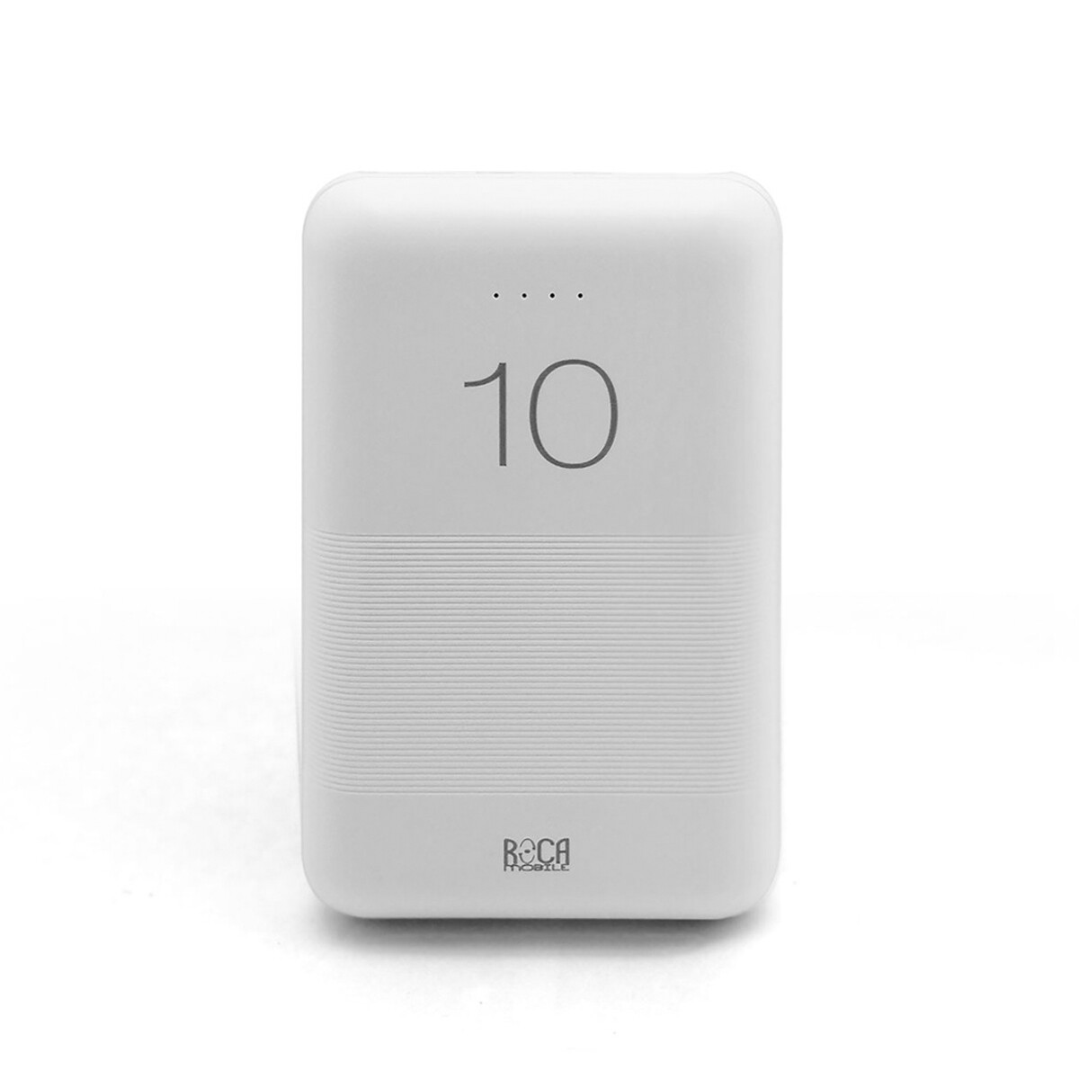 Power Bank 10000 mAh triple salida color blanco 