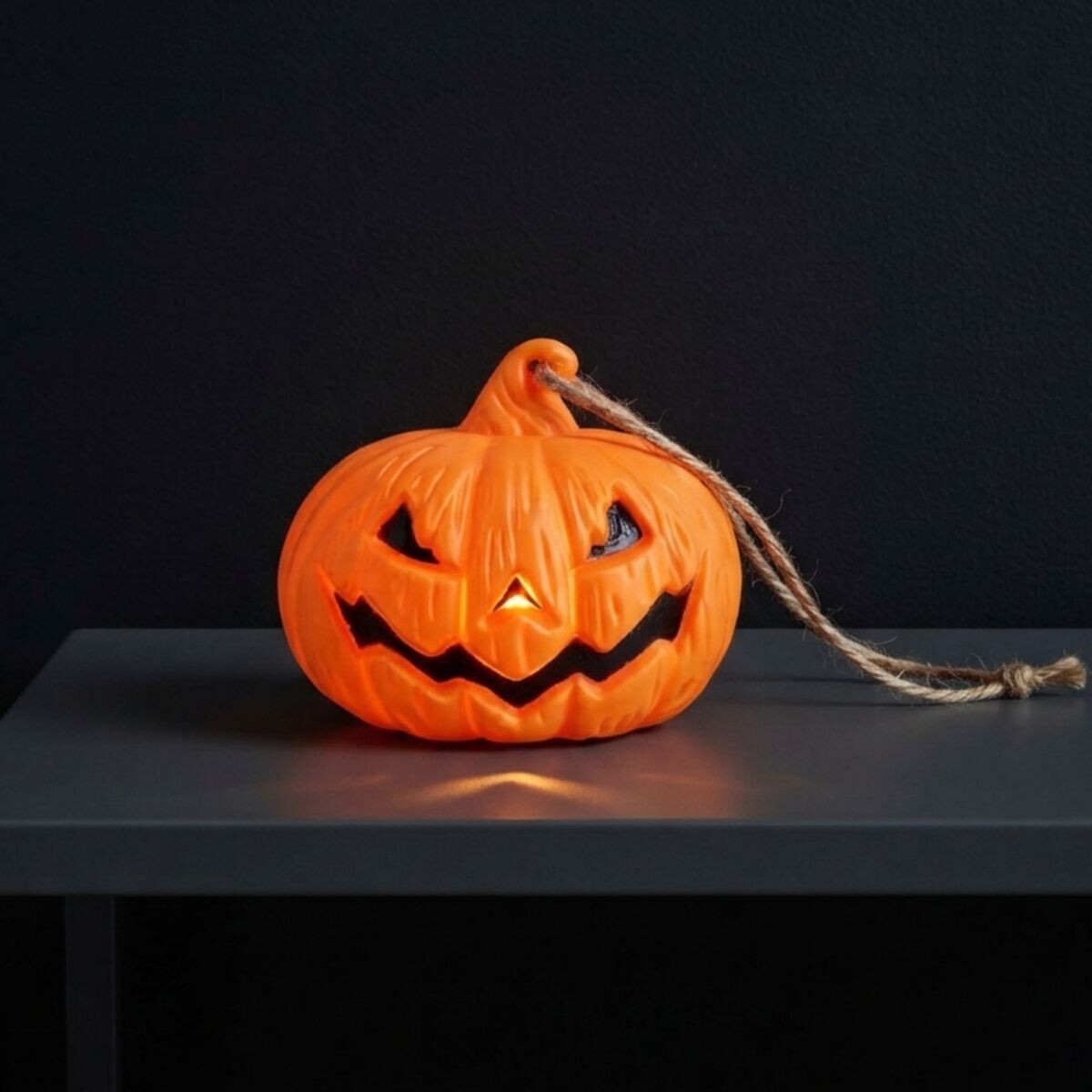 Colgante Calabaza con Luz - Grande 
